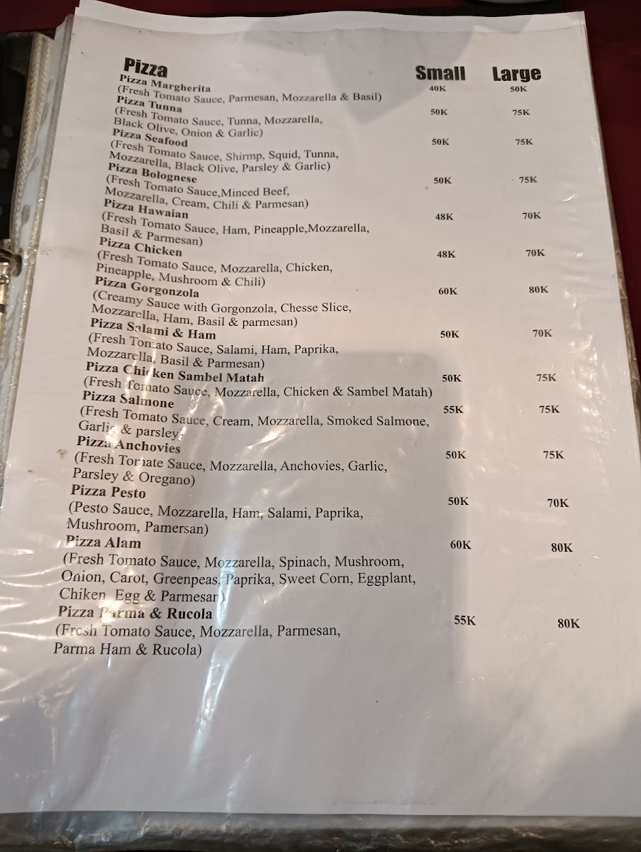 Alam pizza Menu - Image 2